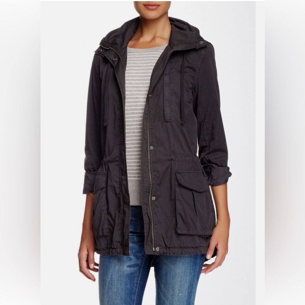 James Perse LA Utility Jacket in Army Green